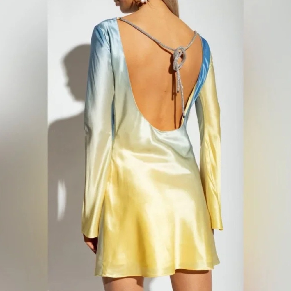 NWT Cult Gaia Milla Dress in Prosecco Ombre